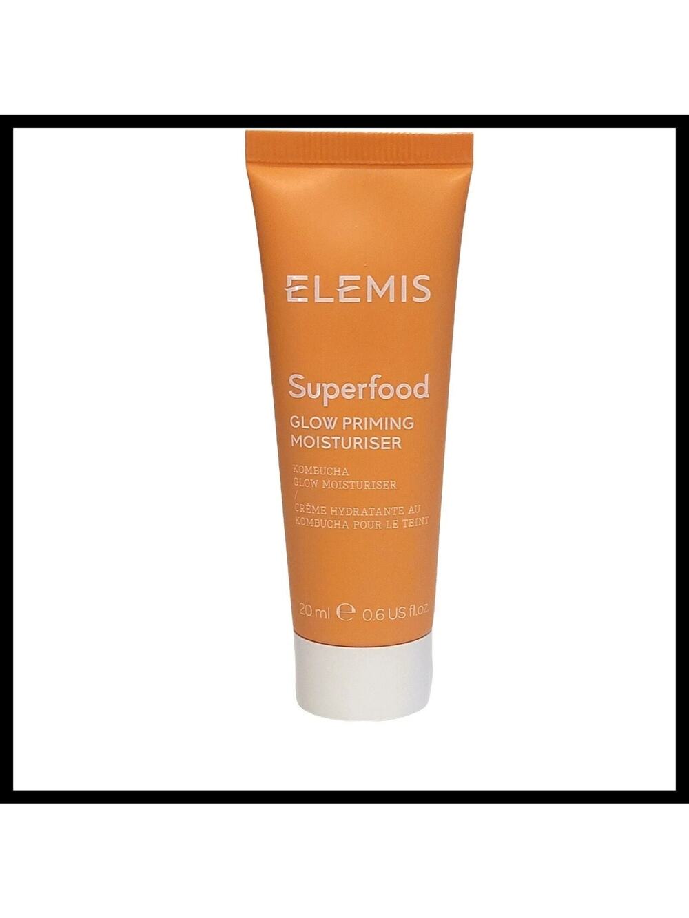 Elemis Superfood Glow Priming Moisturizer 0.6 fl.oz. 20ml. Travel Size New SEALD